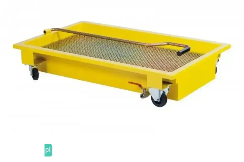 Wanna ociekowa jezdna do zużytego oleju 120 l JAKOŚĆ PREMIUM