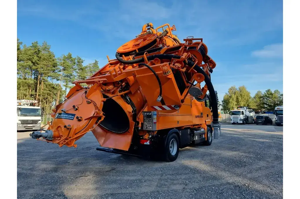 MAN Wiedemann SUPER 2000 4x2 WUKO RECYKLING do zbierania odpadów Ciężarowe 2011