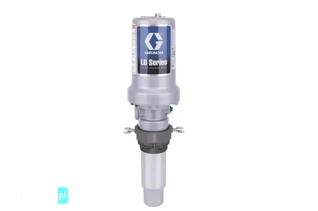 Pompa GRACO serii LD 5:1 w zestawie z rurą ssącą PCV JAKOŚĆ PREMIUM