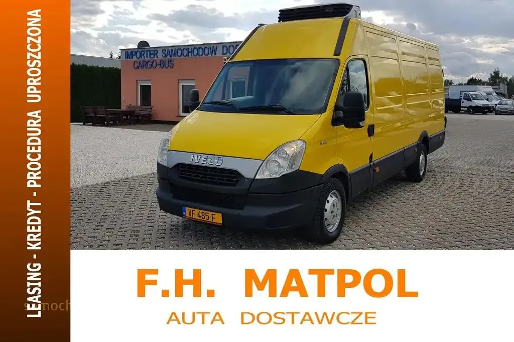 Iveco 35s13, Chłodnia Carrier Xarios 300, Maxi, Klima Furgon 2013