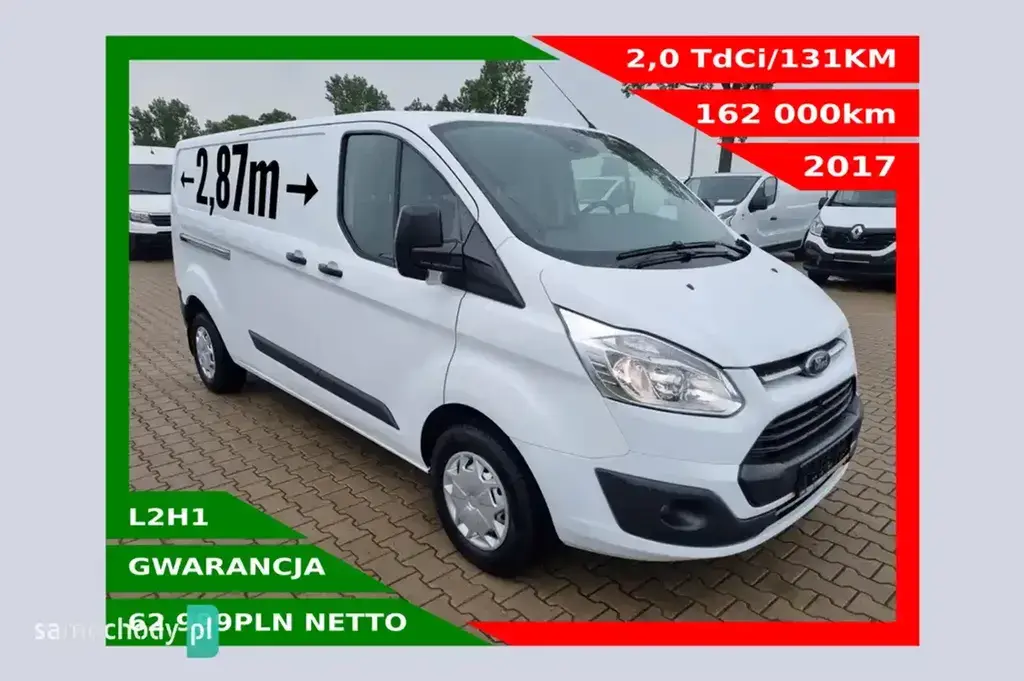 Ford Transit Custom Furgon 2017