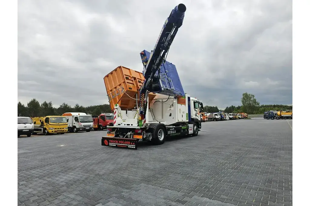 MAN RSP ESE 18 4 KM odkurzacz koparka ssąca substancje sypkie Ciężarowe 2014