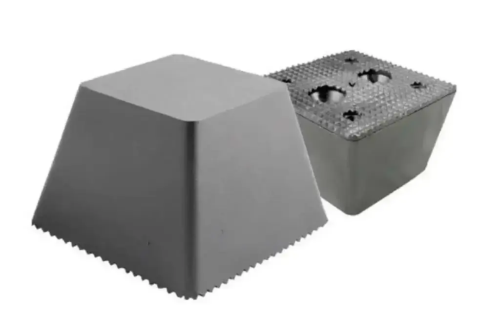 Klocki gumowe podprogowe TOP H100 :PIRAMIDKA" JAKOSĆ PREMIUM