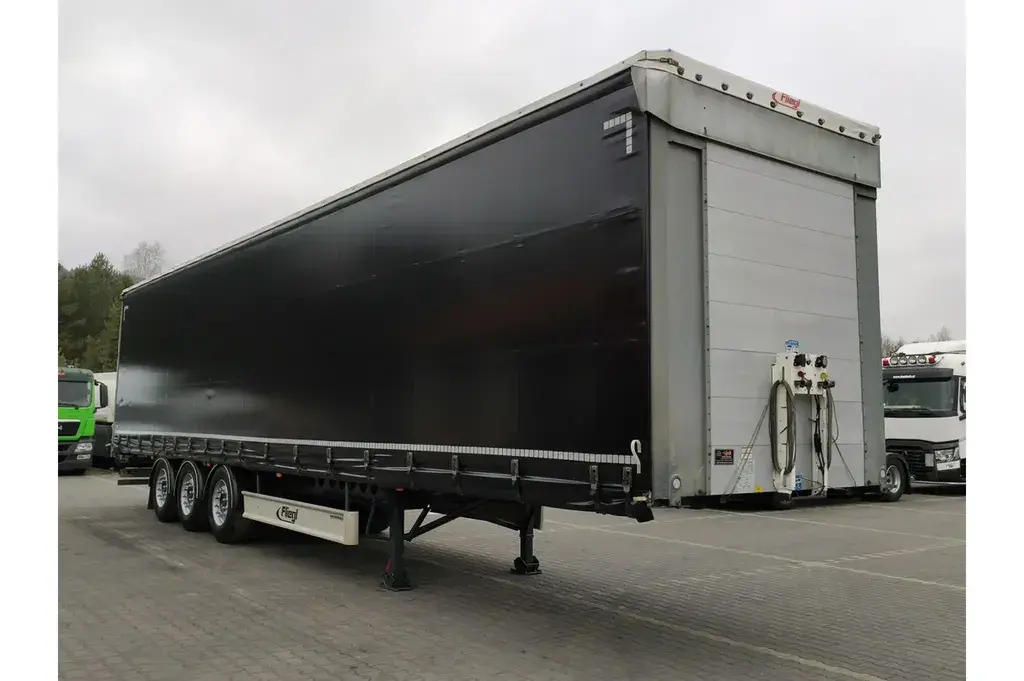 Fliegl Standard 2 8m Waga tylko 6417kg SAF Coil Mulda 2016