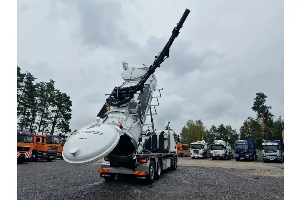 Scania Larsen FlexVac 311 Ładowarka próżniowa ssąca Ciężarowe 2008