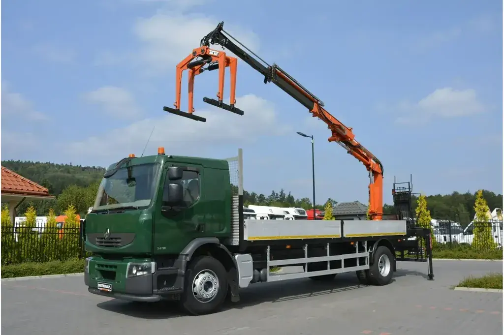 Renault Premium 180 240DXI długość Skrzyni 6 820cm   HDS TEREX TLC 92 2 Ciężarowe 2008