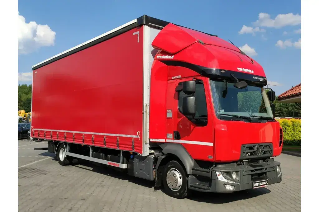 Renault D12 240 E6 Firana Tył Drzwi  Dach Zsuwany Długa 830cm Ciężarowe 2017