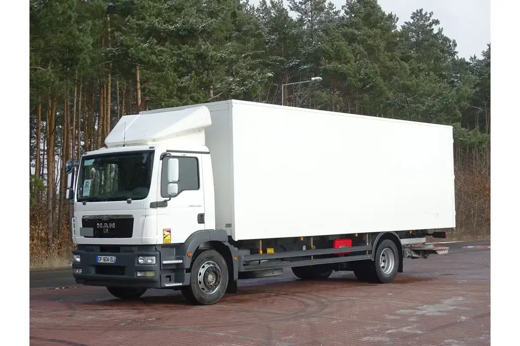 MAN TGM 18 290 Kontener Sprowadzony EURO 5 Ciężarowe 2012