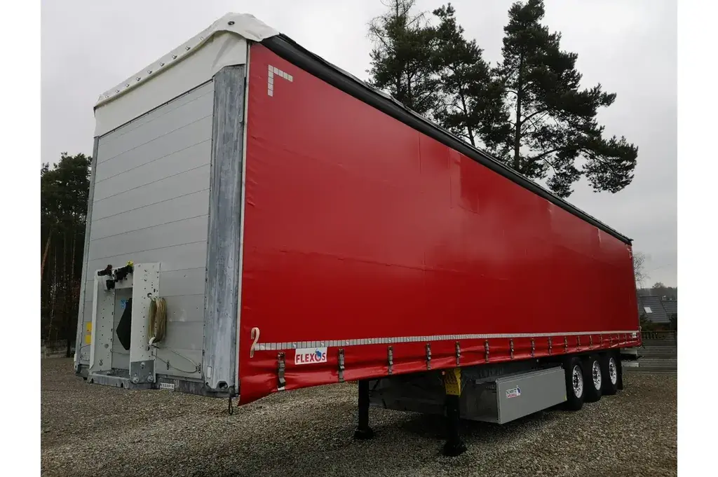 Schmitz Cargobull Firana Standard Oś Podnoszona Kosz Paletowy Stan Jak Nowa 2019