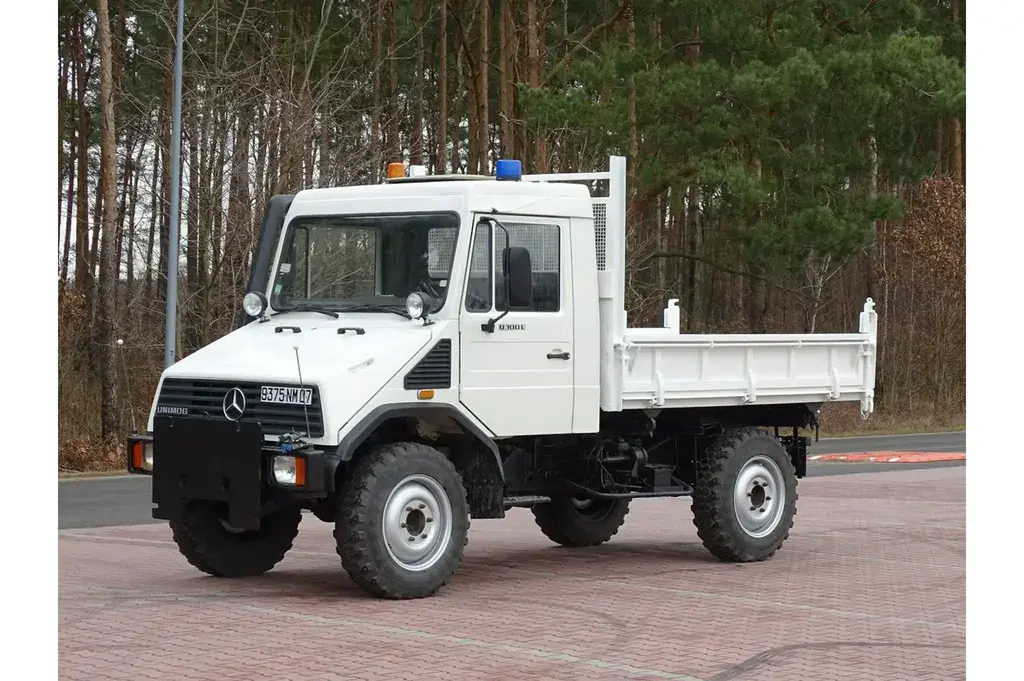 Unimog U100L Kiper 3 Stronny Sprowadzony 4X4 Ciężarowe 1995
